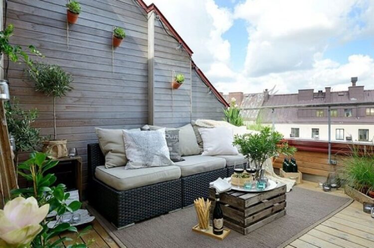 Desain Rooftop Minimalis Elegan & Estetis - Trenrumah