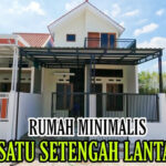 desain rumah satu setengah lantai
