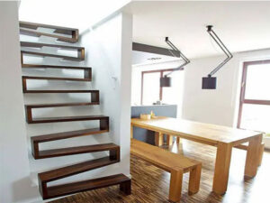 Desain Tangga Rumah Dua Lantai yang Unik dan Populer