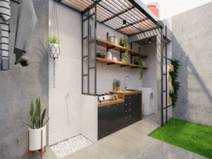 Desain Ruang Jemur Pakaian yang Efisien dan Fungsional