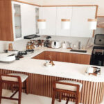 desain dapur u modern