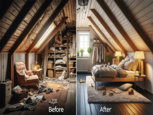 Mengubah Loteng Menjadi Kamar Tidur, Desain Kamar Loteng