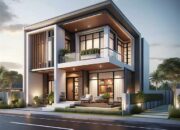 Desain Rumah 6×12 Tampak Depan Low Budget Konsep Minimalis