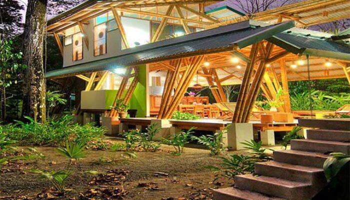 Rumah Bambu Modern, Harmoni Tradisi & Keindahan Kontemporer