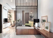 Paduan Kayu & Warna Monokrom Bikin Rumah Penuh Kehangatan