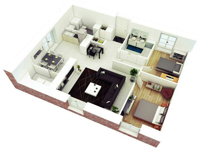 desain rumah tipe 60