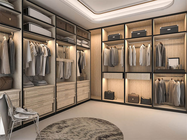 lemari walk-in closet