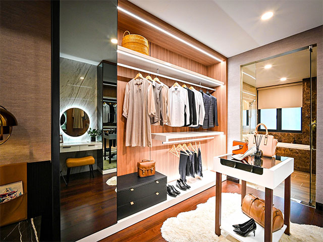 lemari walk-in closet