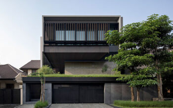 desain rumah industrial modern